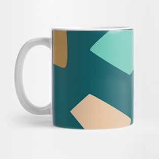 Retro Funky Terrazzo Pattern Mug